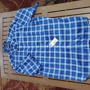 Daniel Cremiux short sleeve single pocket buttonup NWT